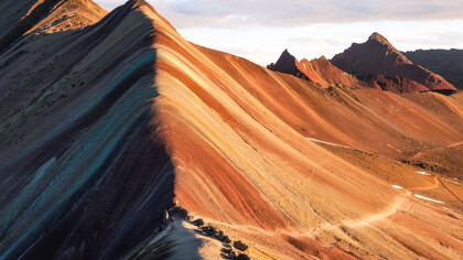 Vinicunca, Montaña de Siete Colores, nelle Ande peruviane, a 138 km da Cusco