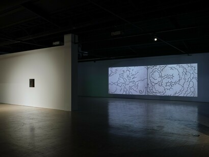 Sonya Lacey, Eveningness, exhibition view. Courtesy of Whangārei Art Museum