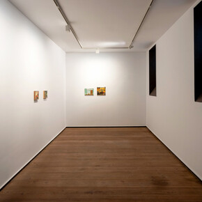 Carlos Sagrera, Antropoceno, vista de exhibición. Cortesía de la Galería Rafael Pérez Hernando