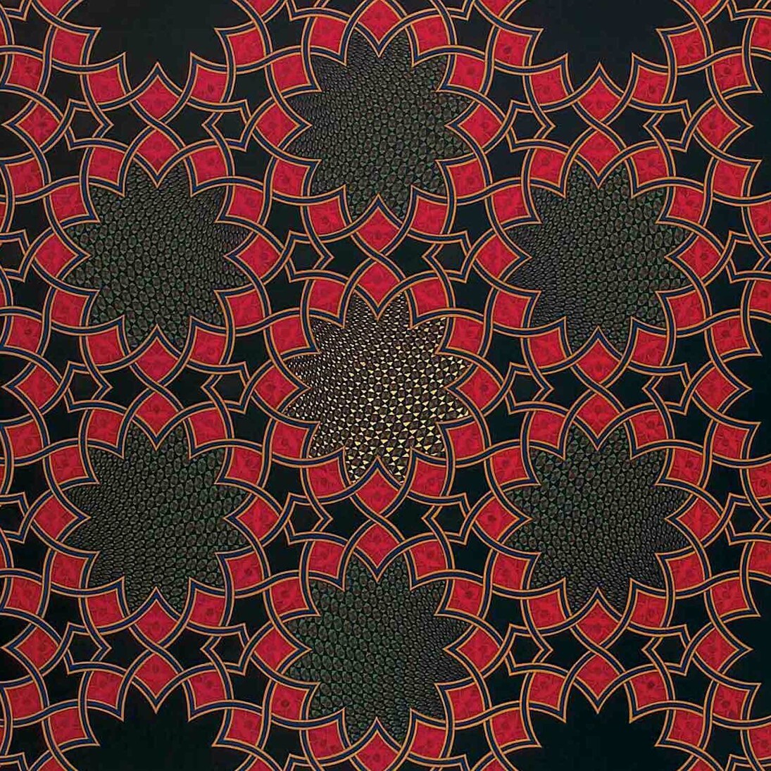 Aisha Khalid, Pattern to follow, 99 x 165 cm. Courtesy of National Gallery of Denmark