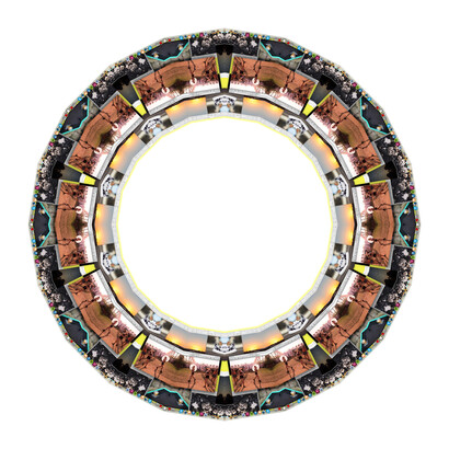 Valentina Roselli, Sunset, digital collage, 2014.