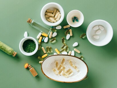 In addition to supplements, magnesium can be found in green tea and spices