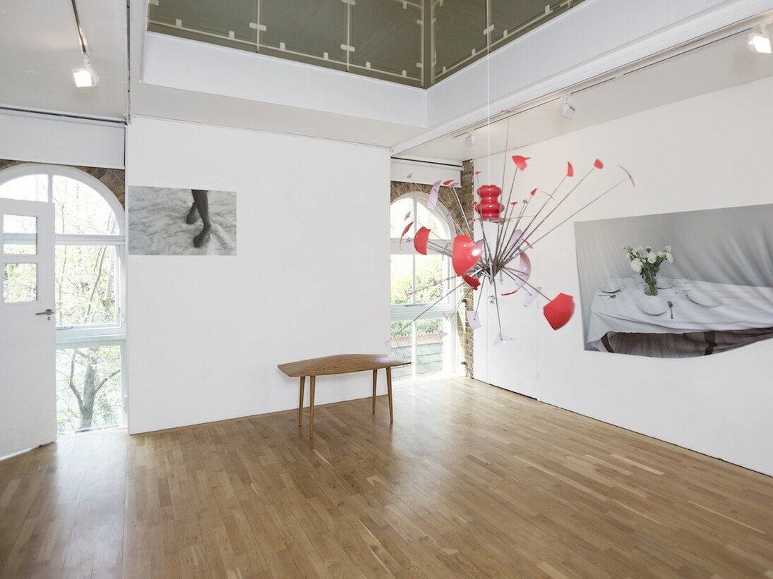 Pavla Sceranková and Lucia Sceranková, Surface Tensions, installation view, 2017. Photo_ Eoin Carey. Courtesy the artists and Pump House Gallery
