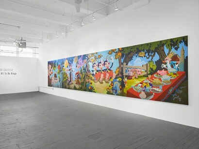Victor Castillo, Exhibition view. Courtesy of Jonathan Levine Projects