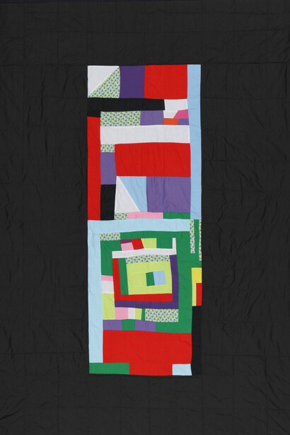 Louisiana Bendolph, Blocks and strips medallion, 2003. Courtesy of High Museum of Art