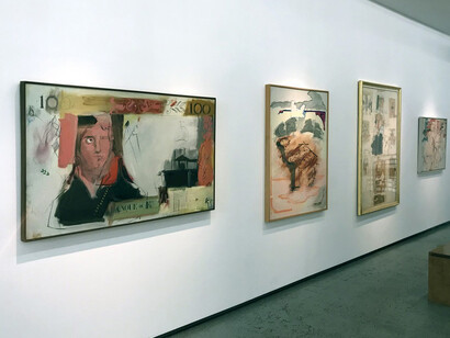 Larry Rivers, Exhibition view. Courtesy of Tibor de Nagy Gallery