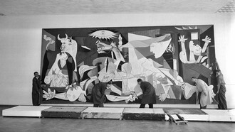 Pablo Picasso, " Guernica", Stedelijk Museum, 11 Luglio 1956 