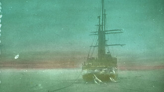 L'Aurora a Cape Evans