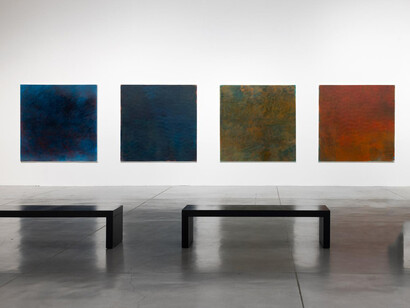 Eti Jacobi Lelior, Monkeys in the mist, exhibition view. Courtesy of Tel Aviv Museum of Art