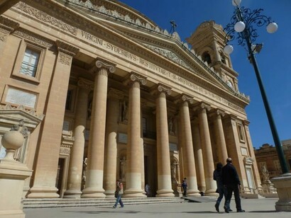 Malta. Iglesia de Mosta