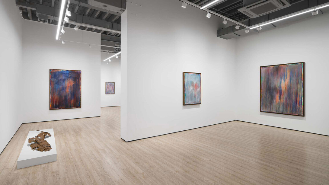 Thu-Van Tran, No longer day, not yet night, exhibition view. Courtesy of Almine Rech