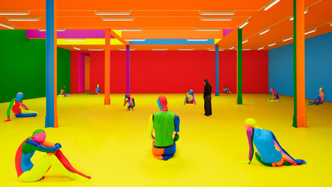 Ugo Rondinone, The rainbow body, exhibition view. Courtesy of Sadie Coles HQ