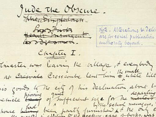 Literary Manuscripts. Courtesy of The Fitzwilliam Museum