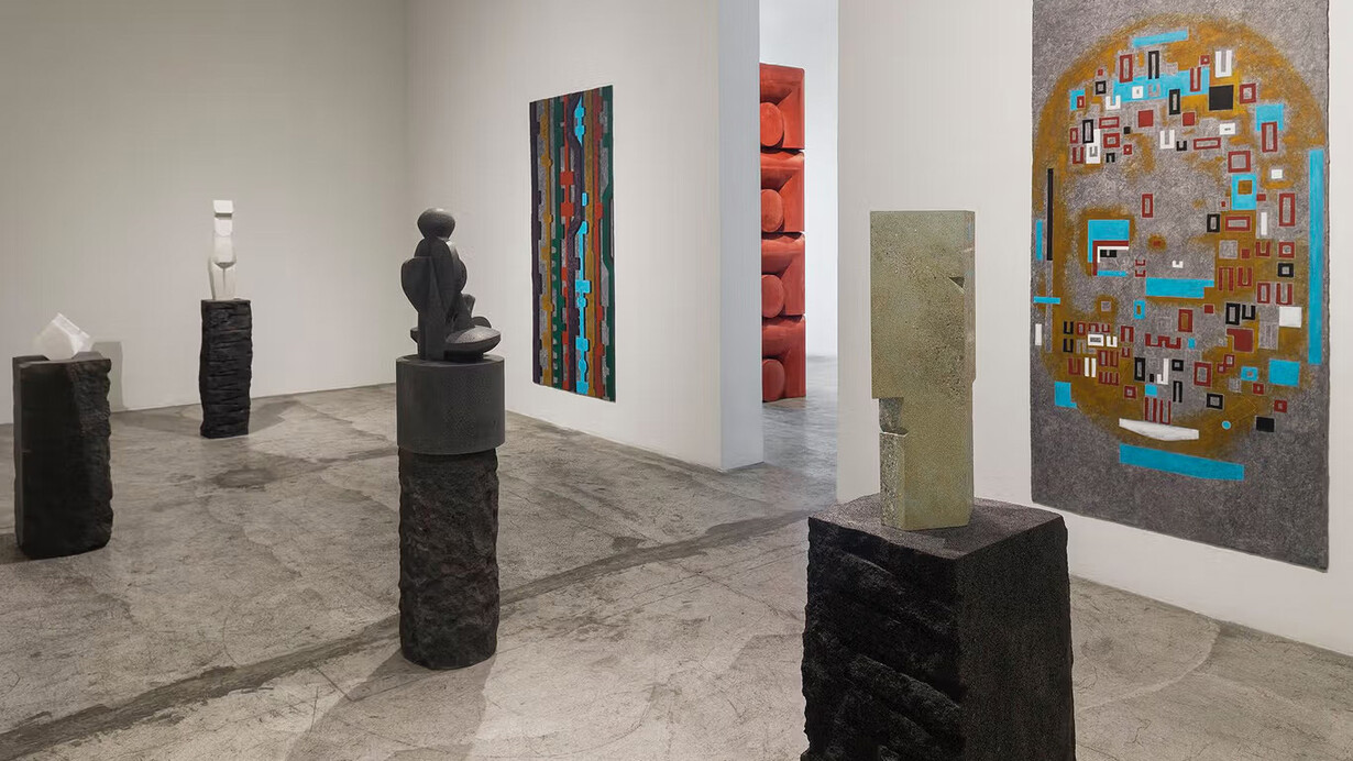 Pedro Reyes, vista de exhibición. Cortesía de Galería Labor
