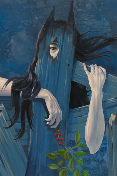 Paulina Olowska, Bella donna (for Susan Ponsolt), 2025. Mit freundlicher genehmigung der Galerie Max Hetzler