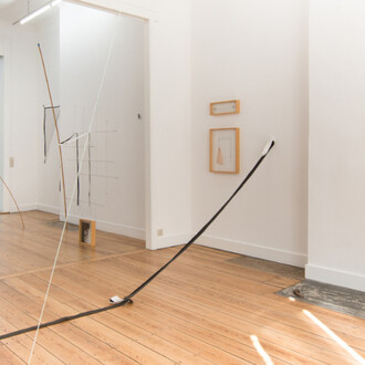 Benoît Felix, Voir que ça tient, exhibition view. Courtesy of Eva Steynen Gallery