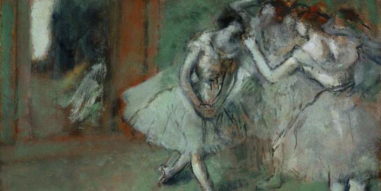 Hilaire-Germain-Edgar Degas, A Group of Dancer