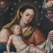 Pedro José Díaz, The Virgin and child, 1770-1780. Courtesy of Denver Art Museum