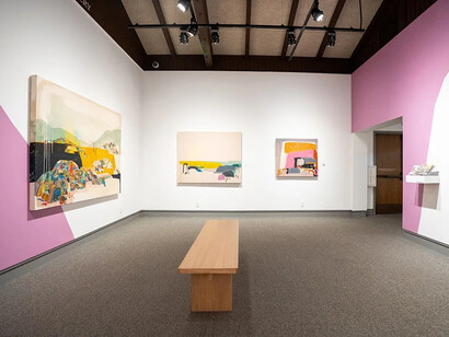 Seonna Hong, Past lives, exhibition view. Courtesy of Hashimoto Contemporary