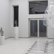 Anna-Lena Krause and Viktor Petrov, Through invisible wall, exhibition view. Courtesy of Tempesta Gallery