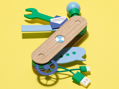 A versatilidade do papel é um dos atrativos para Kyle Bean, que explora seu potencial criativo em cada projeto. Uma série de imagens para a revista BMW explorando os temas de sustentabilidade, circularidade e bem-estar no local de trabalho
