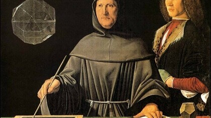 Jacopo de' Barbari, Ritratto di Luca Pacioli