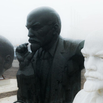 Outdoor exhibition of Soviet Monuments. Courtesy of Estonian History Museum