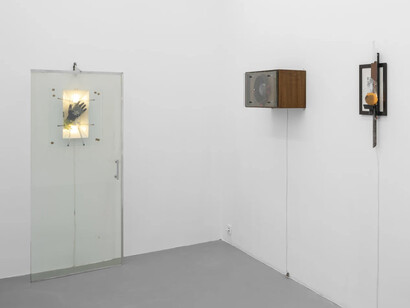 Matthias Odin, Rue de Paris, vue de l'exposition. Avec l'aimable autorisation de la Galerie Peter Kilchmann