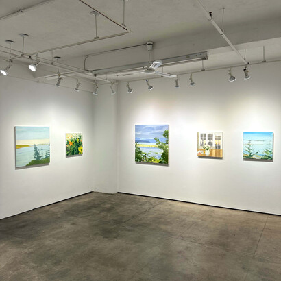 Sara MacCulloch, Summer, installation view. Courtesy of the Kathryn Markel Fine Arts Gallery