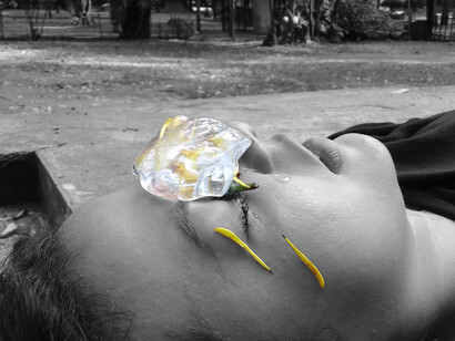 Performance «Flores de Xibalbá», obra de Illimani de los Andes