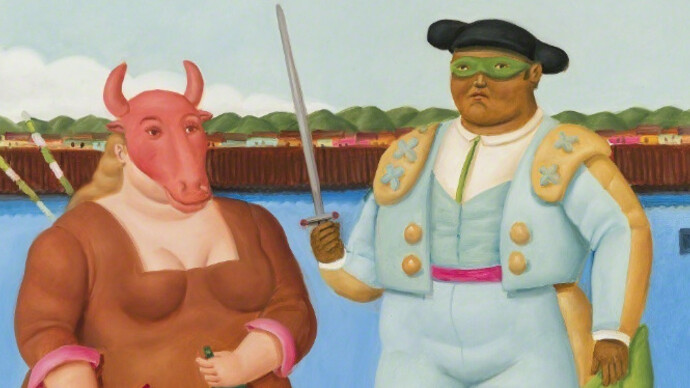 Fernando Botero. Courtesy of Galerie Thomas