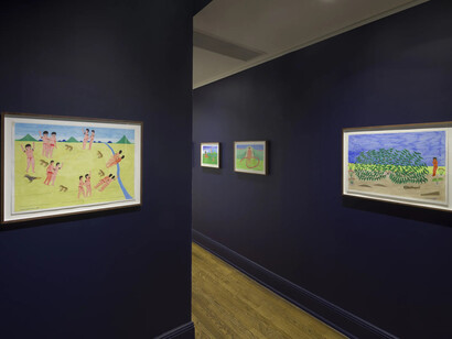 Various artists, Riverlines, exhibition view. Courtesy of David Nolan Gallery