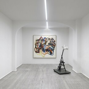 Karel Appel, Toscana, vista della mostra. Per gentile concessione di Galleria Poggiali