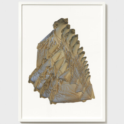 Mira Burack, Fool's Gold, Shard 4. Courtesy the artist and form & concept