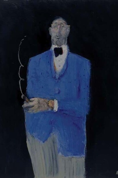 François Anton, J'suis snob, 2014, Oil on Canvas, 36" x 28¾"