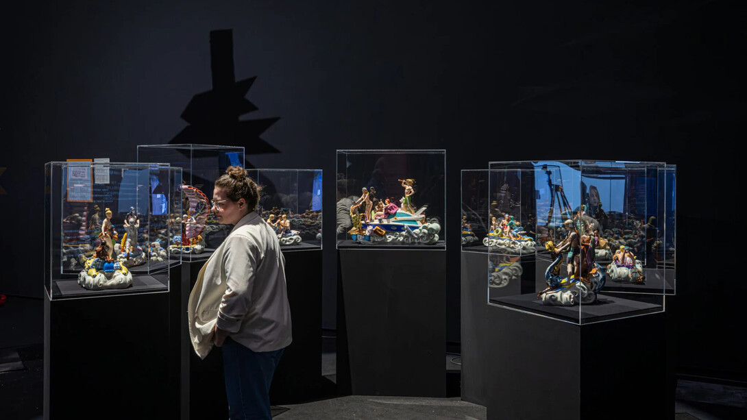 Various artists, Utopia. The right to hope, exhibition view. Courtesy of Kunstsammlungen Chemnitz