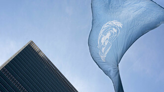 The headquarters of the United Nations in New York City