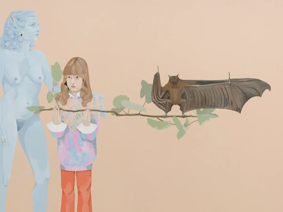 Donna Huddleston, Sylvia’s mother, 2024. Courtesy of White Cube Gallery