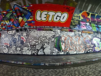 Londres. Banksy Tunnel