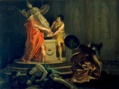 Gaspare Landi, Ulisse e Diomede rubano il Palladio