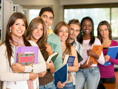 Grupo de universitarios