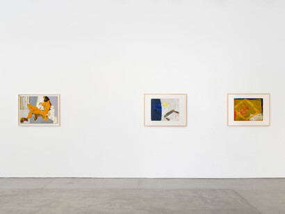 Teruko Yokoi, A pacific line, exhibition view. Courtesy of James Fuentes