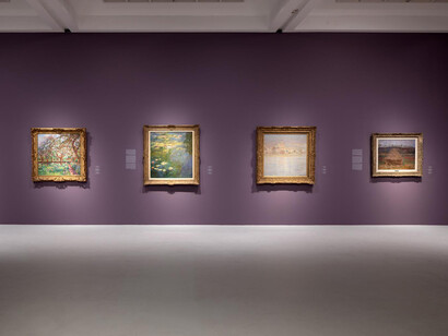 Various artists, To catch a fleeting moment. 150 years of impressionism, exhibition view. Courtesy of Tel Aviv Museum of Art