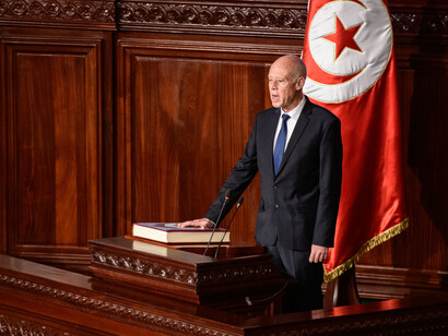 Il presidente Kais Saied