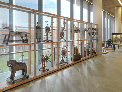 Volkskunde, ausstellungsansicht. Mit freundlicher genehmigung des Germanischen Nationalmuseums