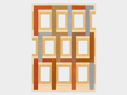 David Novros, Untitled, 2024. Courtesy of Paula Cooper Gallery