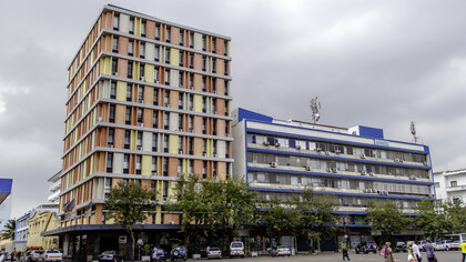 Pancho Guedes: Prédio Spence e Lemos,1964, expanded 2008–2010 (Maputo)