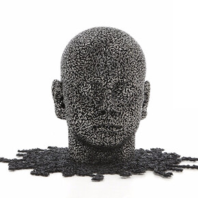 Seo Young-deok, Self-portrait 4, 2014. Courtesy of Opera Gallery