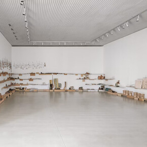 Tatiana Trouvé, The auxiliaries, exhibition view. Courtesy of Xavier Hufkens 