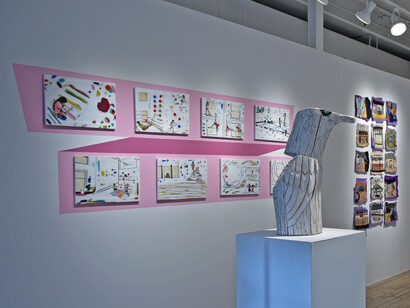 Installation View, C' Arte!, 2023. Courtesy of Carter Burden Gallery